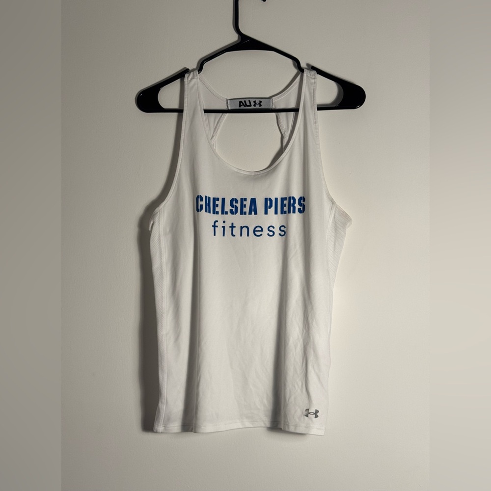 Women’s NYC Chelsea Piers Under Armour White Tank Top